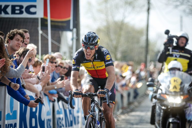 Gilbert, también baja en el Giro