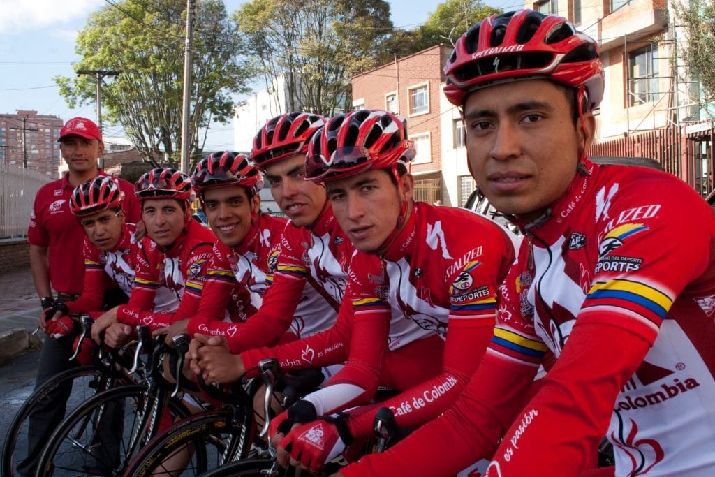 En la imagen, Atapuma, Henao y Pantano.