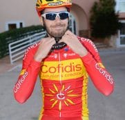 Jesús Herrada, rojo y amarillo en el Cofidis