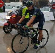 Amador, quinto en Deià tras pinchar y caerse