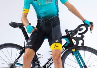 Astana enseña a sus nuevos corredores celestes