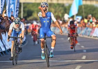 Gaviria: «Boonen me ha lanzado de manera impecable»