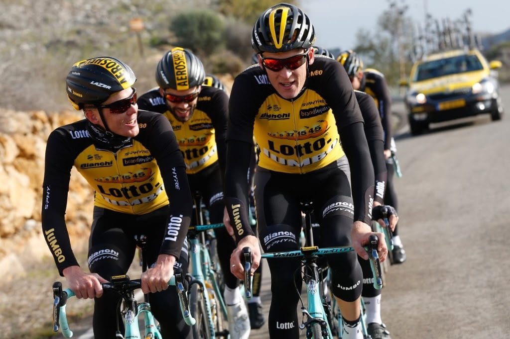 Kruijswijk y Gesink, dos de las referencias. Foto: Team LottoNL-Jumbo