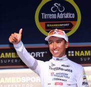 Quintana presenta a Egan Bernal, “un niño”