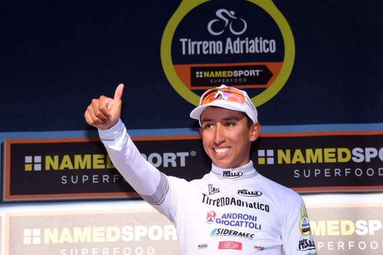 Quintana presenta a Egan Bernal, “un niño”