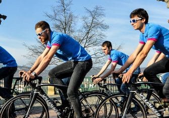 Transparent, con las jóvenes promesas del ciclismo