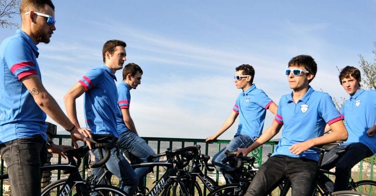 Transparent, con las jóvenes promesas del ciclismo