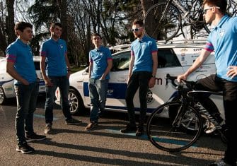 Transparent, con las jóvenes promesas del ciclismo