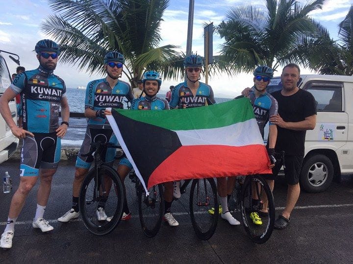 El KuwaitCartucho acude con ambición al Tour de Lombok Zikloland