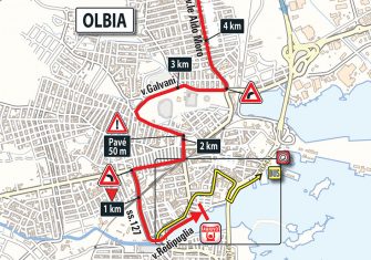 Giro Italia: La 1ª etapa (Alghero-Olbia, 206 km), al detalle