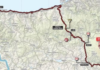 Giro Italia: La 4ª etapa (Cefalù-Etna, 181 km), al detalle
