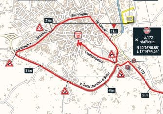 Giro Italia: La 7ª etapa (Castrovillari-Alberobello, 224 km), al detalle