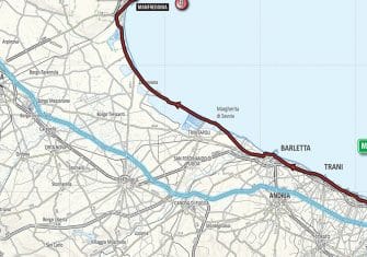 Giro Italia: La 8ª etapa (Molfetta-Peschici, 189km), al detalle