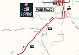 Giro Italia: La 10ª etapa (Foligno-Montefalco, 39,8 km CRI), al detalle