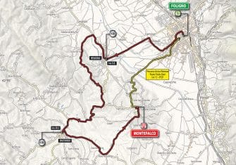 Giro Italia: La 10ª etapa (Foligno-Montefalco, 39,8 km CRI), al detalle