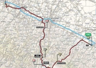 Giro Italia: La 12ª etapa (Forlì-Reggio Emilia, 234 km), al detalle