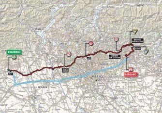 Giro Italia: La 15ª etapa (Valdengo-Bérgamo, 199 km), al detalle