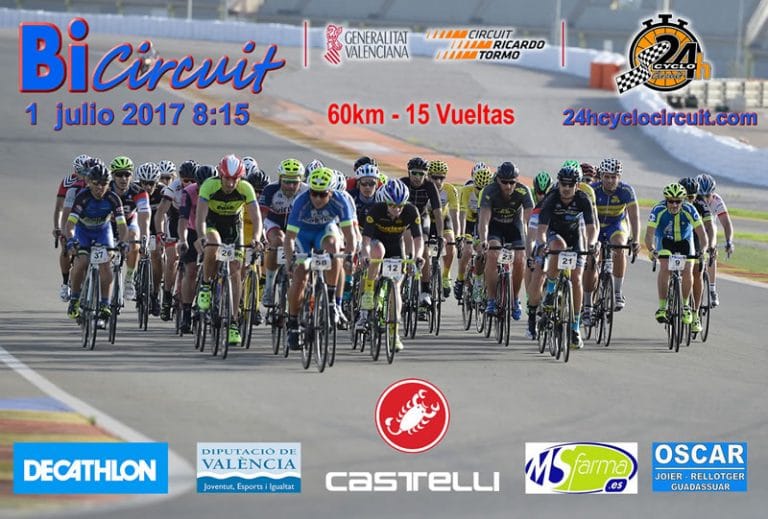 Bicircuit, la marcha ciclodeportiva del Circuito de Cheste