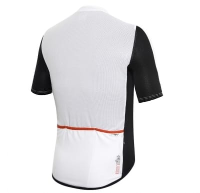 Airx Lite Jersey blanco y rojo (espalda).