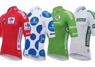 La Vuelta presenta sus cuatro maillots oficiales