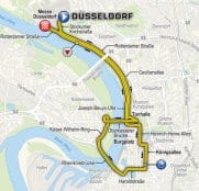 Tour Francia: La 1ª etapa (Düsseldorf CRI, 14 km), al detalle