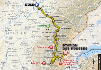 Tour Francia: La 8ª etapa (Dole-Station des Rousses), al detalle