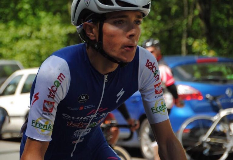 Un sub23 del QuickStep-Telco’m, en la UCI tras un atropello