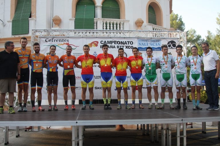 Campeonato de España BTT: Catalunya no falla en Cofrentes