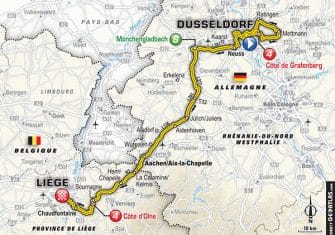 Tour Francia: La 2ª etapa (Düsseldorf-Lieja, 203,5km), al detalle