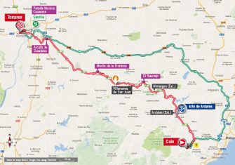 13ª-etapa-mapa