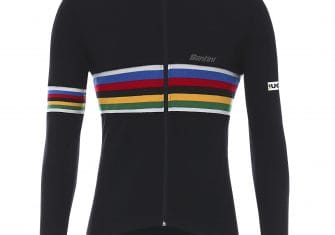 Santini y la UCI presentan su colección arcoíris (Vídeo y fotos)