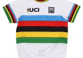 Santini y la UCI presentan su colección arcoíris (Vídeo y fotos)