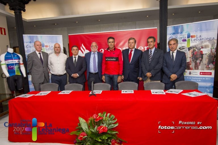 La Lebaniega Jubilar Bike, presentada con Miguel Indurain