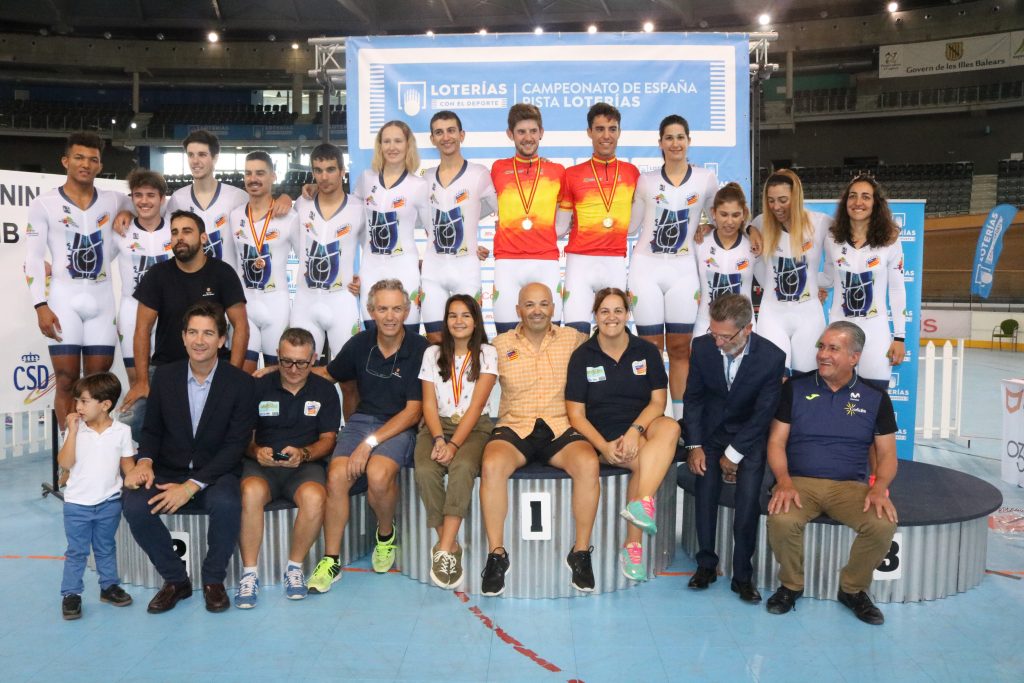 Baleares, los triunfadores de los campeonatos. Foto: RFEC