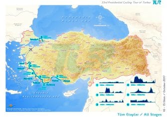 El Tour de Turquía sobrevive en octubre (Previa y dorsales)