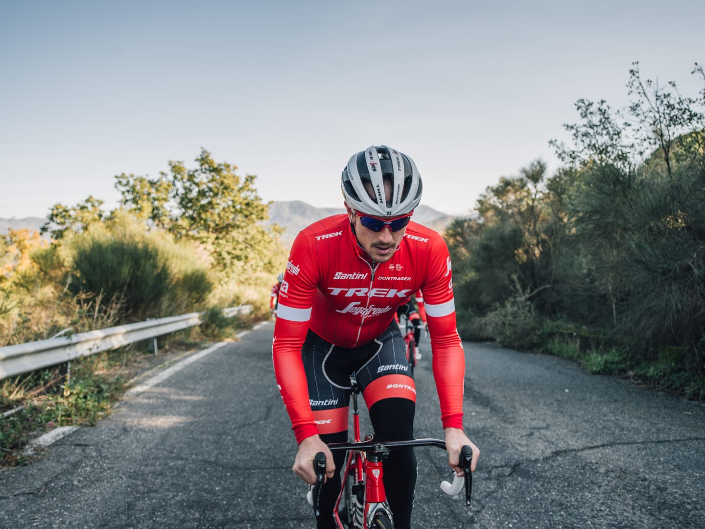 Trek Segafredo Koen De Kort World Tour Jersey Size XL Santini