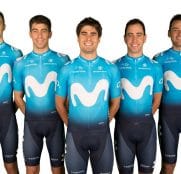 Movistar Team: Los cinco fichajes lucen el nuevo maillot