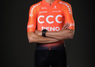 Van Avermaet, De la Parte y Ventoso lucen el naranja de CCC Team