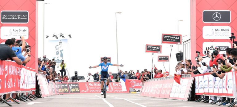 Abu Dhabi Tour: Valverde se da un homenaje (Vídeo)