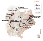 Dauphiné anuncia su recorrido con cuatro finales en alto