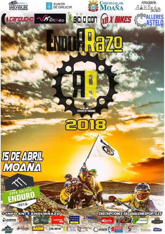 Moaña acoge la primera fiesta del enduro gallego