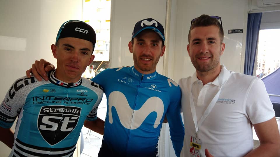 daniel-whitehouse-carlos-barbero-interpro-stradalli-vuelta-castilla-leon-2018