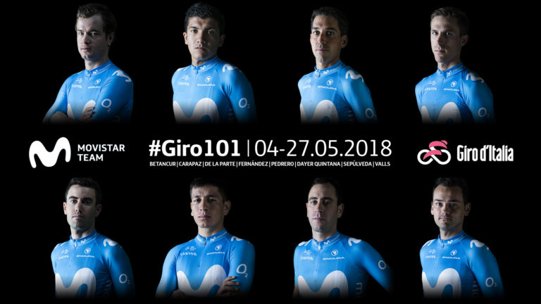 Movistar Team, al Giro con un equipo joven