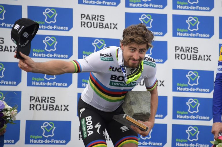 Sagan ya tiene Roubaix: «Siempre intento darlo todo”