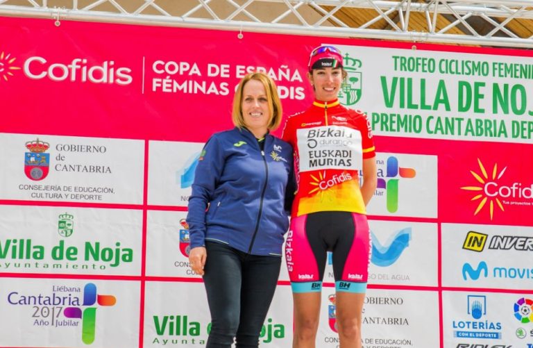 Sandra Alonso (Bizkaia Durango), segunda en Noja y líder sub-23 de la Copa de España