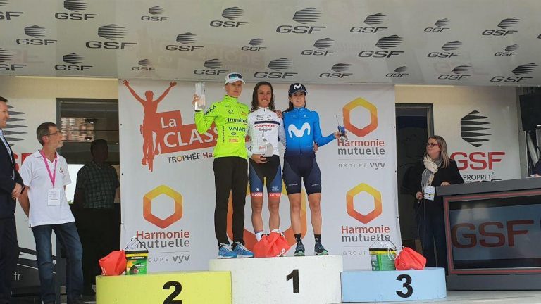 La Classique Morbihan: Alicia González (Movistar Team), tercera