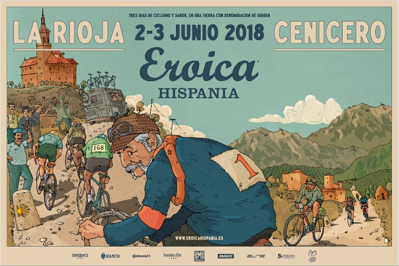 Eroica Hispania 2018 poster