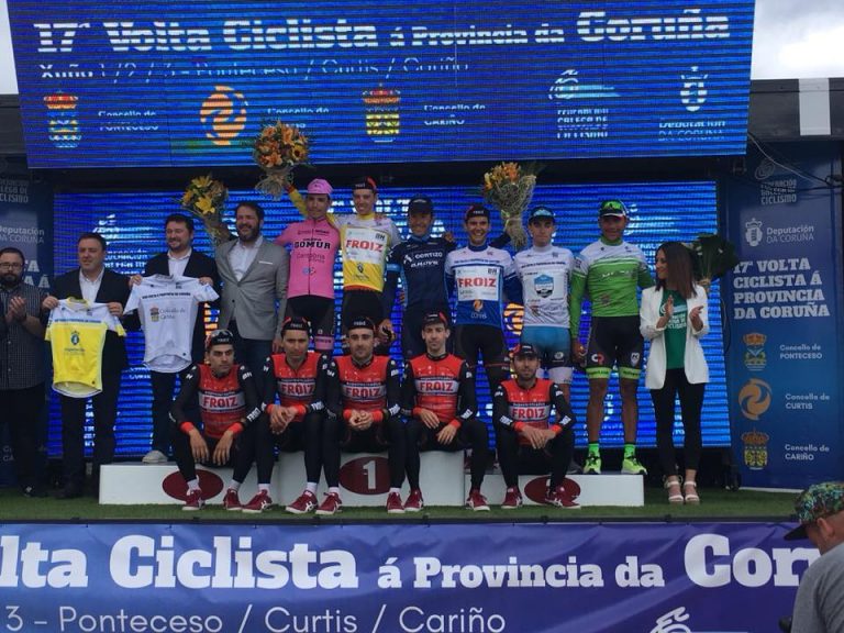 Volta Coruña: Sergio Vega da el vuelco con etapa y general