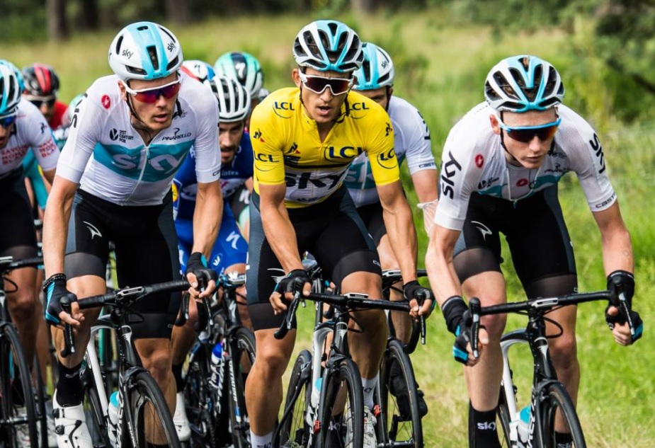 team-sky-van-baarle-kwiatkowski-teo-geoghegan-1ª-dauphine-2018