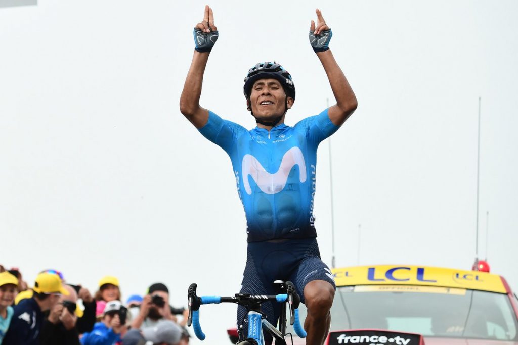 nairo-quintana-movistar-team-celebra-17ª-etapa-tdf-2018